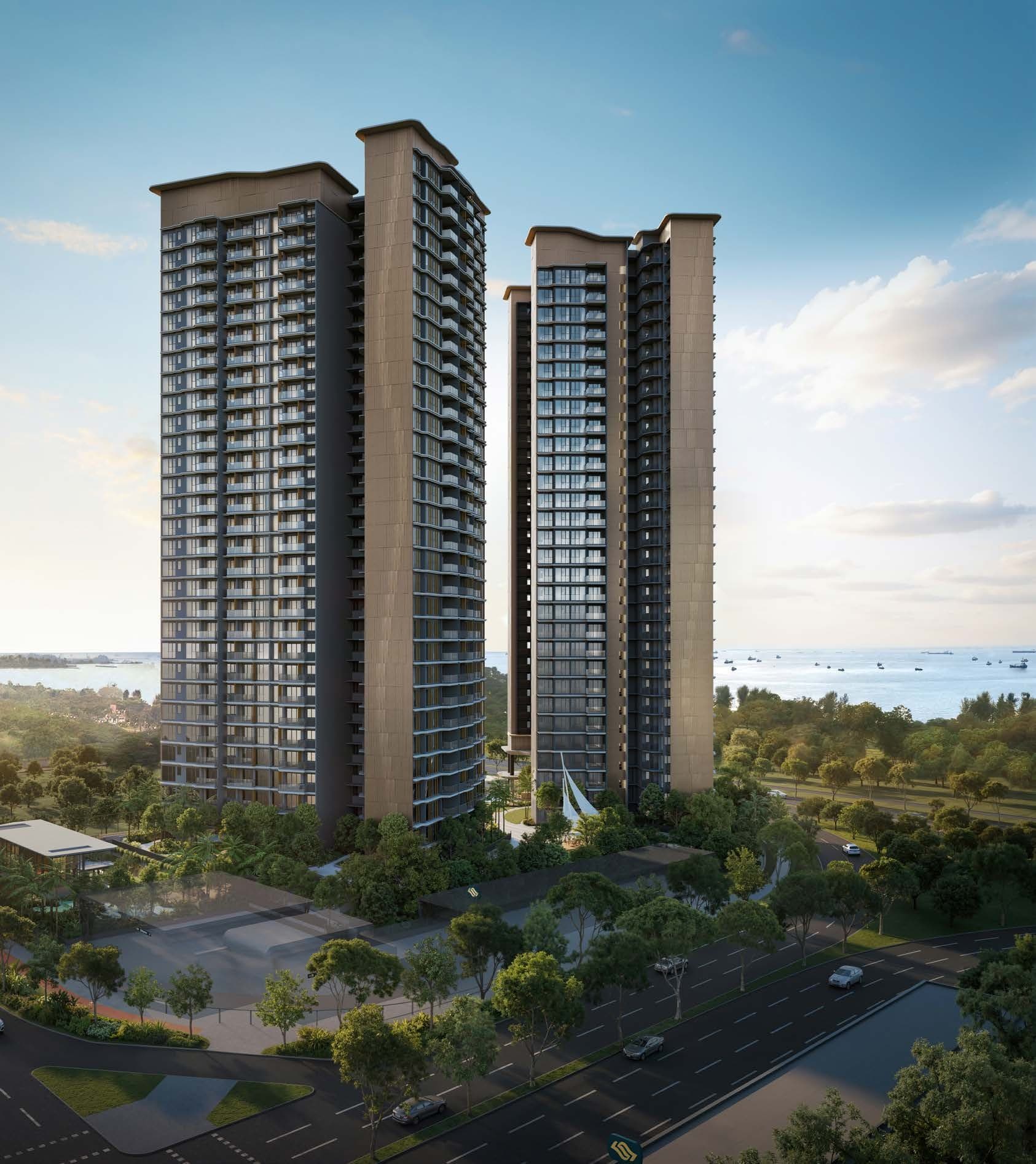Vela Bay — residential towers